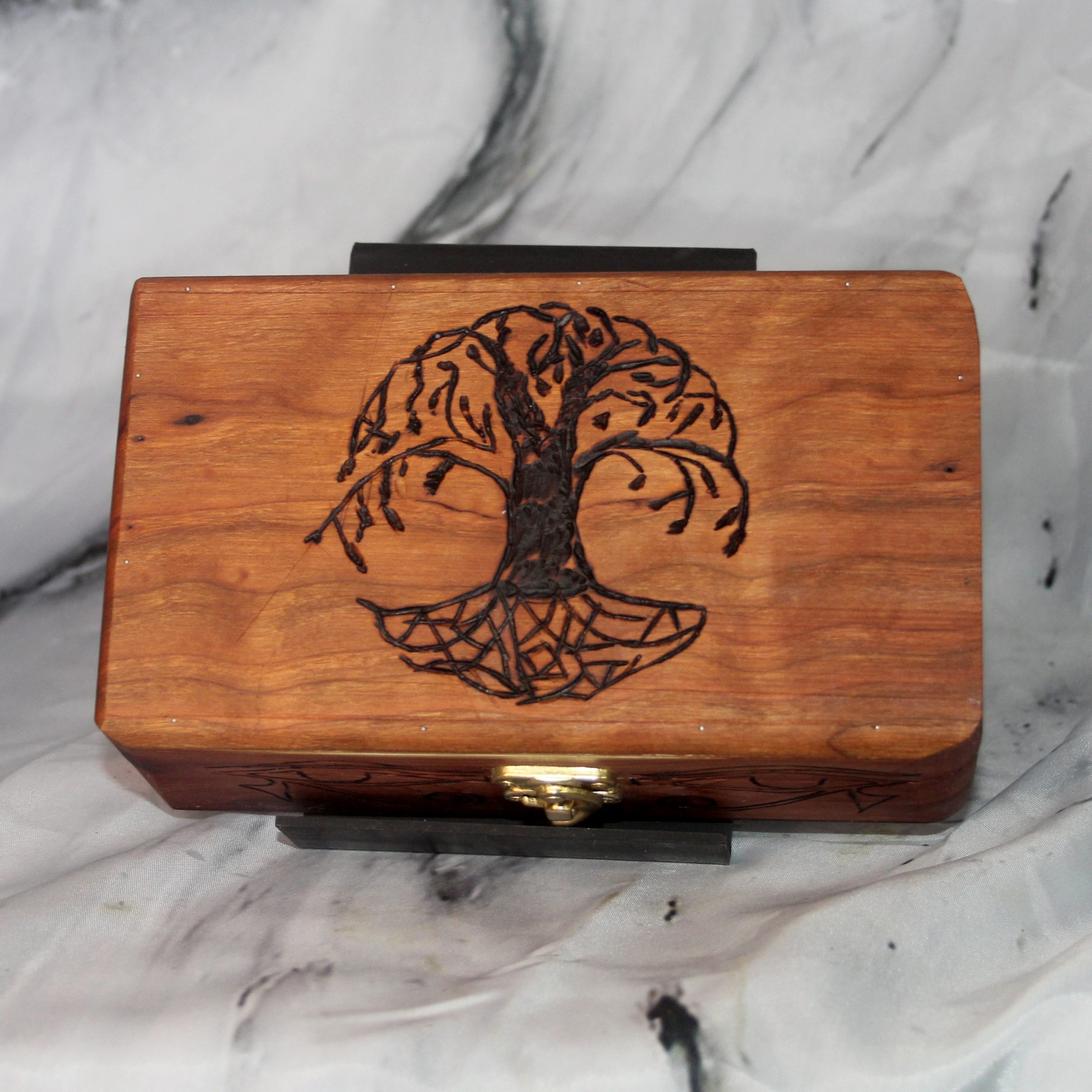 Mahogany Secrets Box