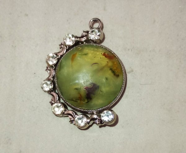 Unique Scrap Cabochons: Sustainable Beauty in Two Sided Pendants