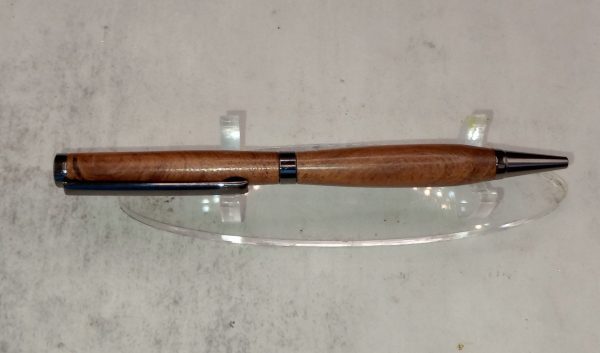 Gun Metal Slimline Pens - Sophisticated Edge Meets Natural Beauty - Image 5