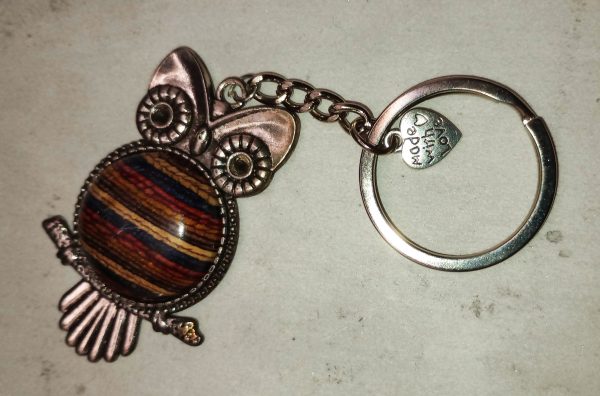 Unique Scrap Cabochons: Sustainable Beauty in Key Chains - Image 2