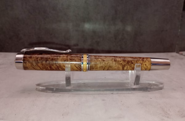 Artisan Statesman Pen - 22K Gold/Palladium Collector's Writing Instruments - Luxury Handcrafted - Image 2