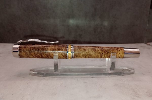 Artisan Statesman Pen: A Collector's Treasure Paladium & 22K - Image 2