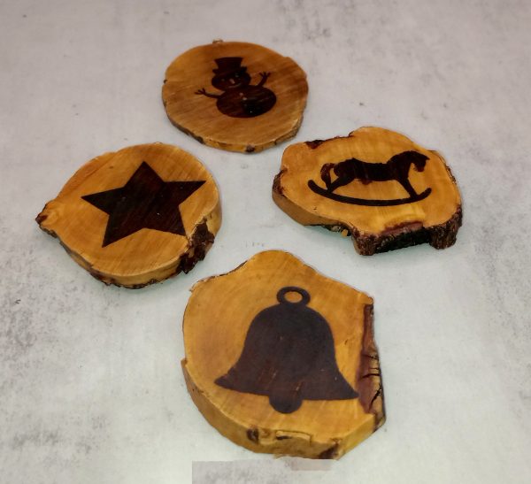 Palo Verde Wood Cookie Ornaments - Image 3