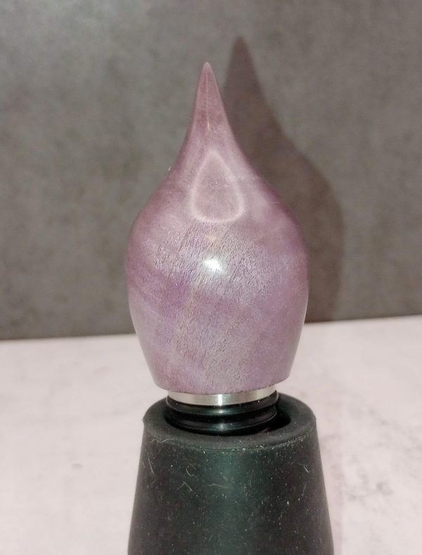 Handcrafted Bottle Stoppers - Wood Art Wine Accessories | Unique Bar Tools - Image 2