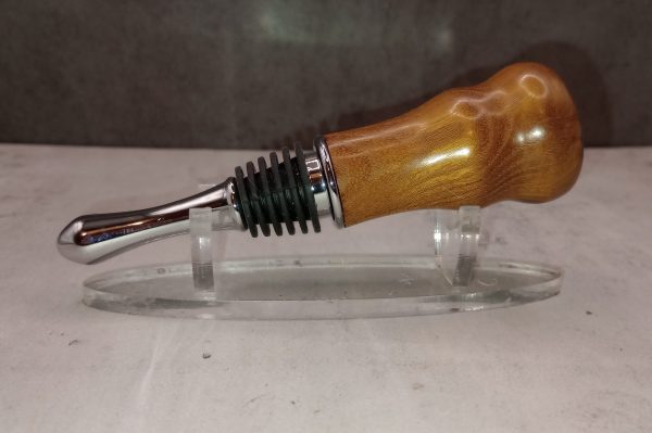 Handcrafted Bottle Stoppers - Wood Art Wine Accessories | Unique Bar Tools - Image 14