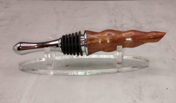 Handcrafted Bottle Stoppers - Wood Art Wine Accessories | Unique Bar Tools - Image 12