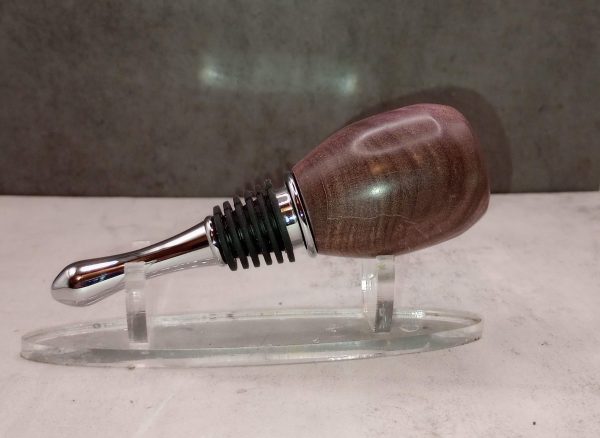 Handcrafted Bottle Stoppers - Wood Art Wine Accessories | Unique Bar Tools - Image 13