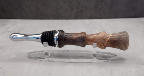 Handcrafted Bottle Stoppers - Wood Art Wine Accessories | Unique Bar Tools - Image 10