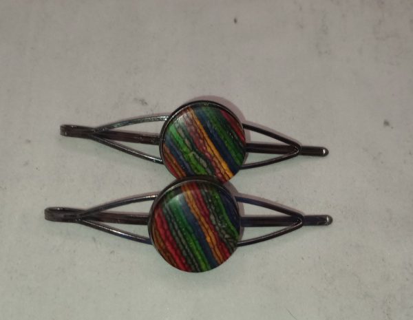 Unique Scrap Cabochons: Sustainable Beauty in Hair Decorations - Image 3