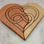 Poplar & Cherry Hearts