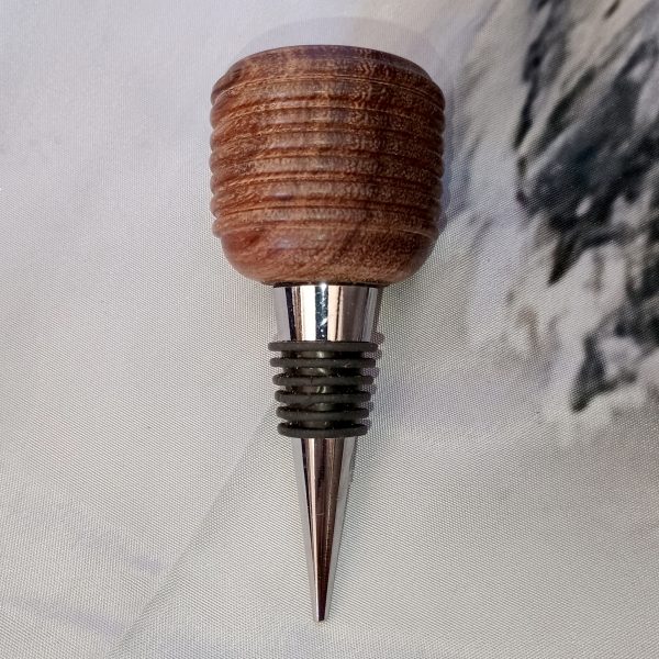 Handcrafted Bottle Stoppers - Wood Art Wine Accessories | Unique Bar Tools - Image 21