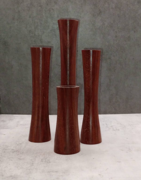 Padauk Wood Kitchen Set - Vibrant Orange Grain | Handcrafted Gift Collection - Image 8