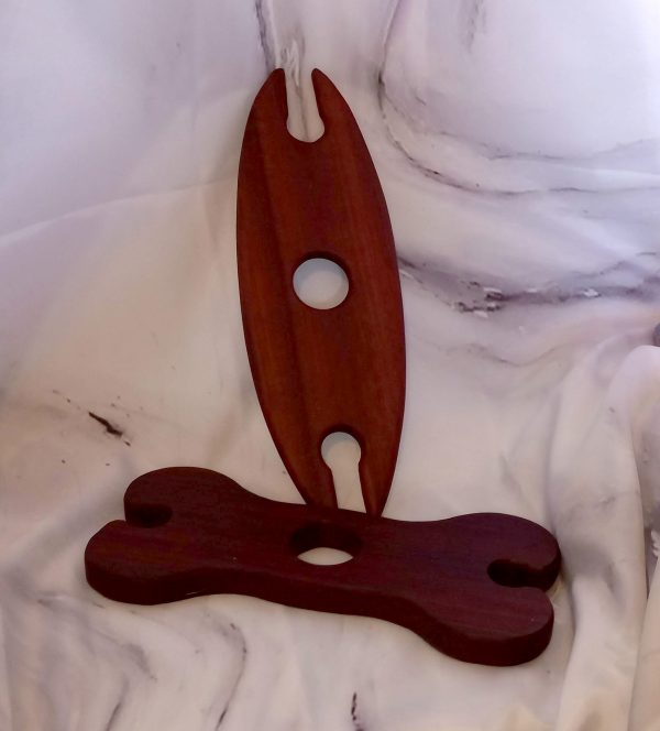 Padauk Wood Kitchen Set - Vibrant Orange Grain | Handcrafted Gift Collection - Image 3