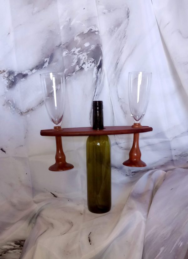 Padauk Wood Kitchen Set - Vibrant Orange Grain | Handcrafted Gift Collection - Image 2