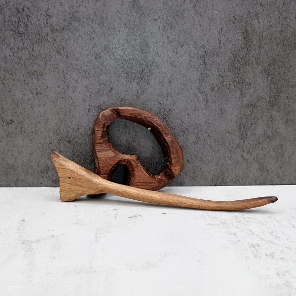 Whimsical Hand-Carved Wooden Hair & Scarf Pins - A Touch of Natural Charm! - Image 4