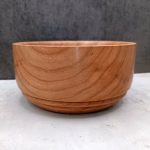 Small Cherry Wood Bowl - Warm Grain Beauty | Perfect Accent Piece