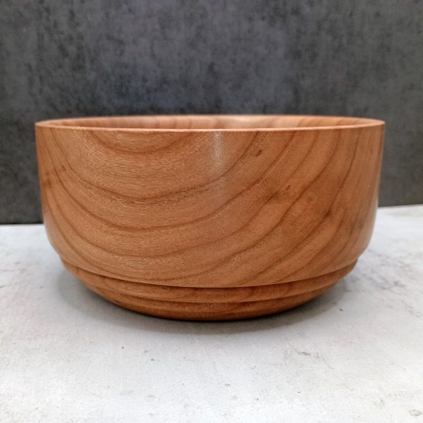 Small Cherry Wood Bowl - Warm Grain Beauty | Perfect Accent Piece