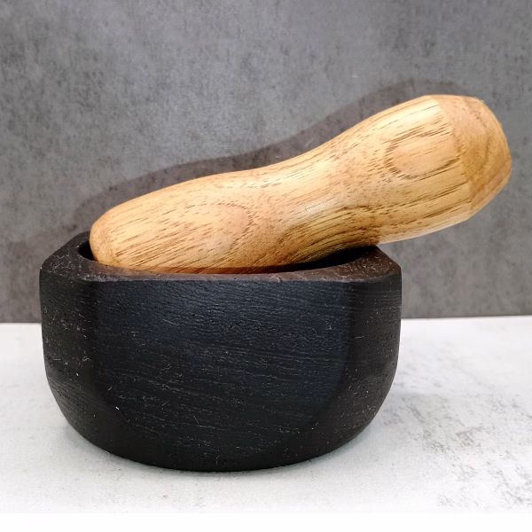 Handcrafted Mortar & Pestle - Kitchen Magic | Spice Grinding Essential