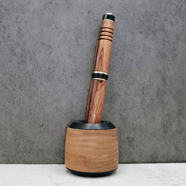 Elegant Brass Pen Holders, - Image 2
