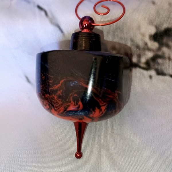 Large (1"-2") Resin Turned Ornaments - Image 7