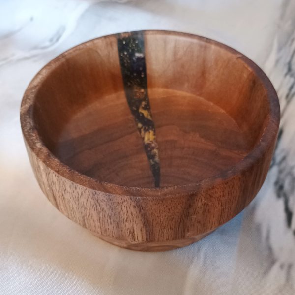 Lightning Struck Cherry Art - Lavender Resin Inlay | Natural Phenomenon Display - Image 3