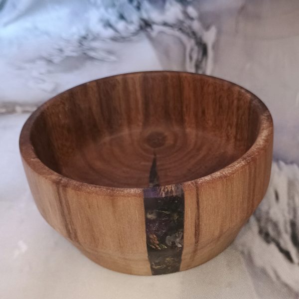 Lightning Struck Cherry Art - Lavender Resin Inlay | Natural Phenomenon Display - Image 2