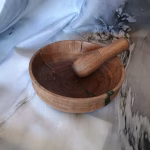 Lightning Struck Cherry Mortar & Pestle - Moss Green Magic | Kitchen Alchemy