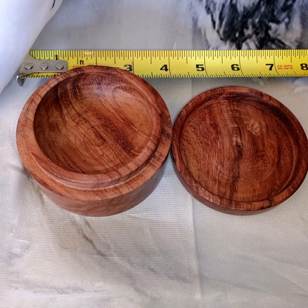 One-of-a-Kind Walnut & Maple Salt Cellars, Handmade Wooden Treasures - Image 23