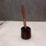 Elegant Brass Pen Holders,