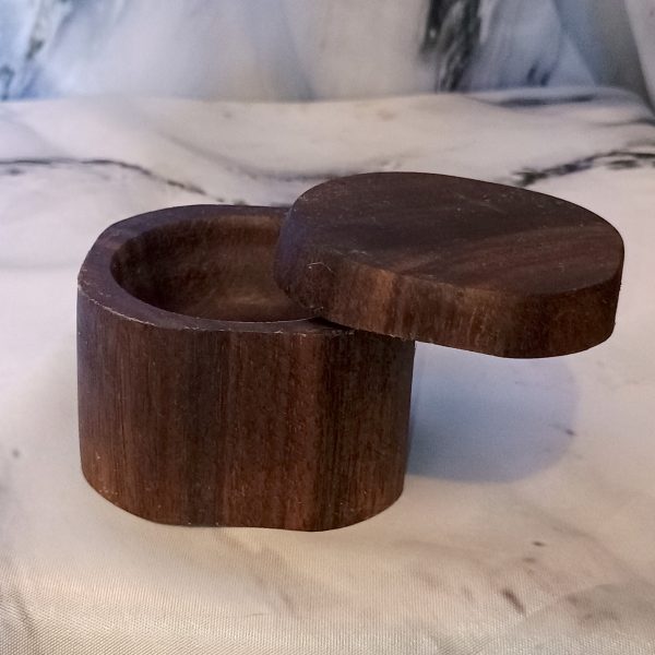 One-of-a-Kind Walnut & Maple Salt Cellars, Handmade Wooden Treasures - Image 17