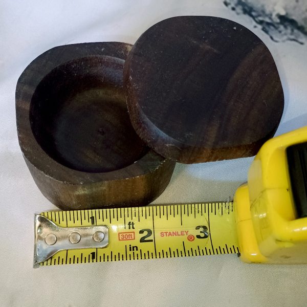 One-of-a-Kind Walnut & Maple Salt Cellars, Handmade Wooden Treasures - Image 18
