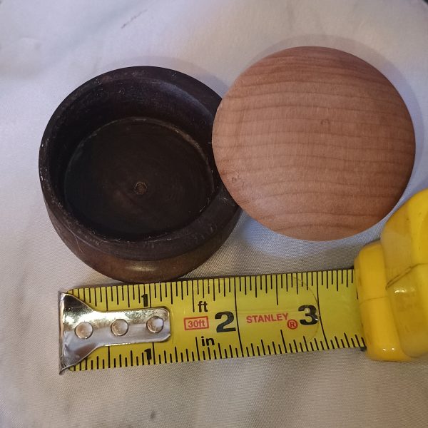 One-of-a-Kind Walnut & Maple Salt Cellars, Handmade Wooden Treasures - Image 12
