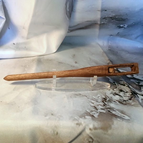 Wooden Hair Stick - Captured Ball Design | Handcrafted Hair Accessory
