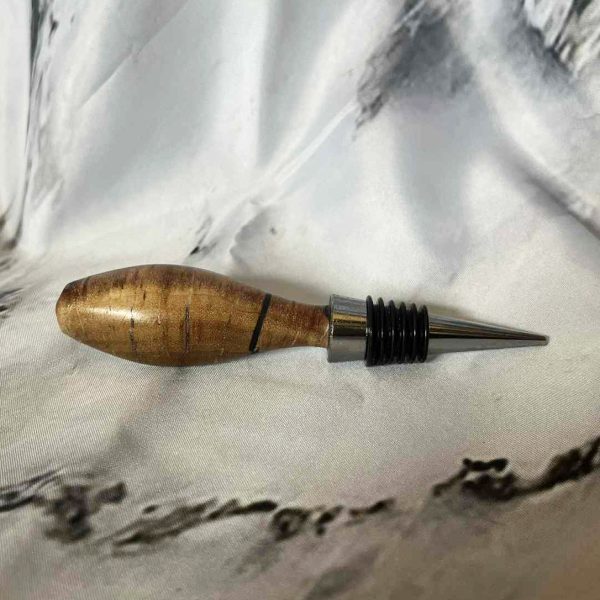 Handcrafted Bottle Stoppers - Wood Art Wine Accessories | Unique Bar Tools - Image 22