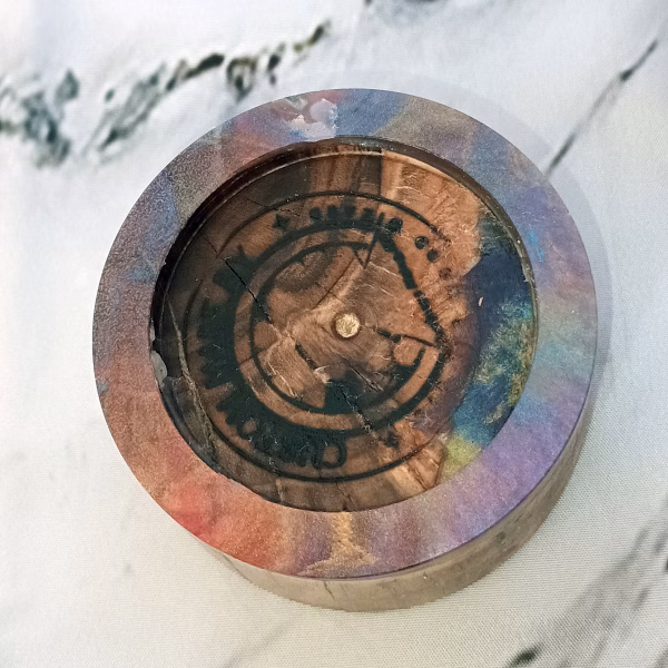 Lightning Struck Cherry Altar Bowl - Sacred Space Art | Spiritual Centerpiece - Image 3