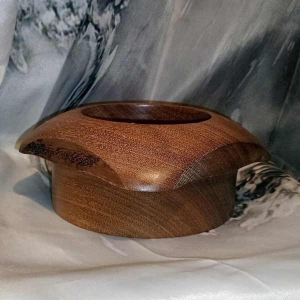 Sapele Hardwood Illusion Bowl - Image 3
