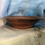 Exquisite Handcrafted Walnut Bowl