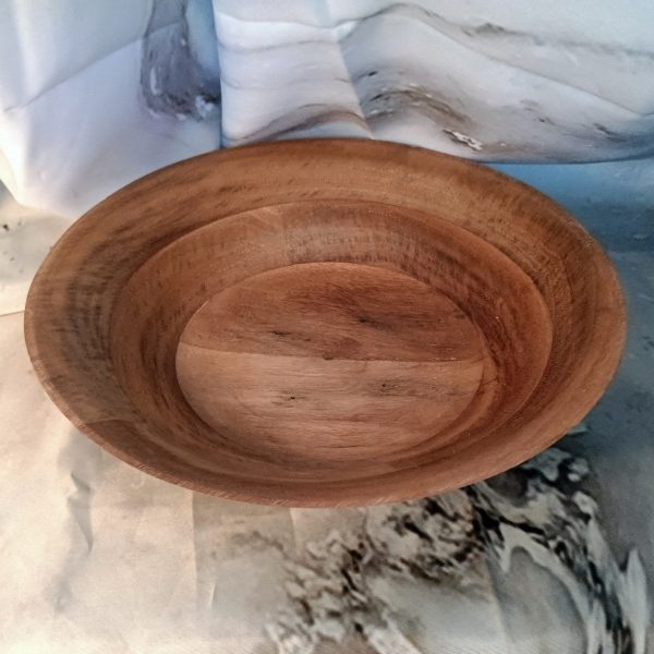 Hand-Turned Walnut Bowl - Rich Chocolate Beauty | Classic Wood Art - Image 2
