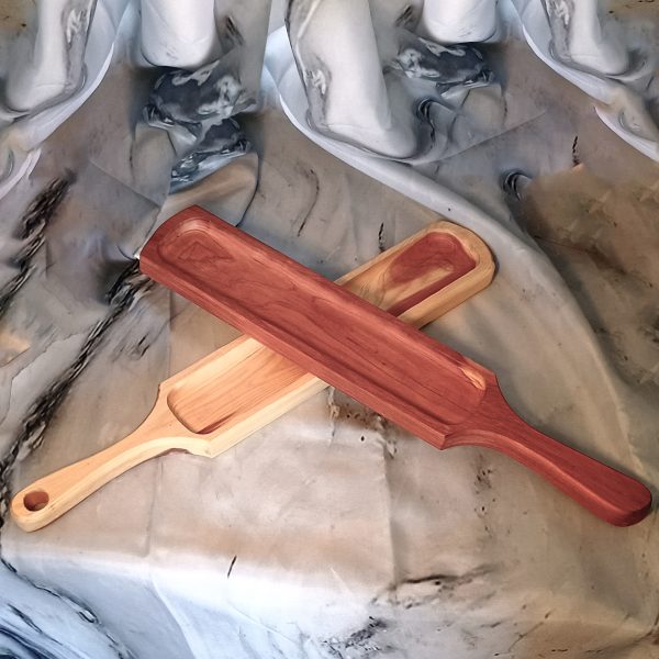 Handcrafted Natural Cheese & Cracker Boards - Image 2