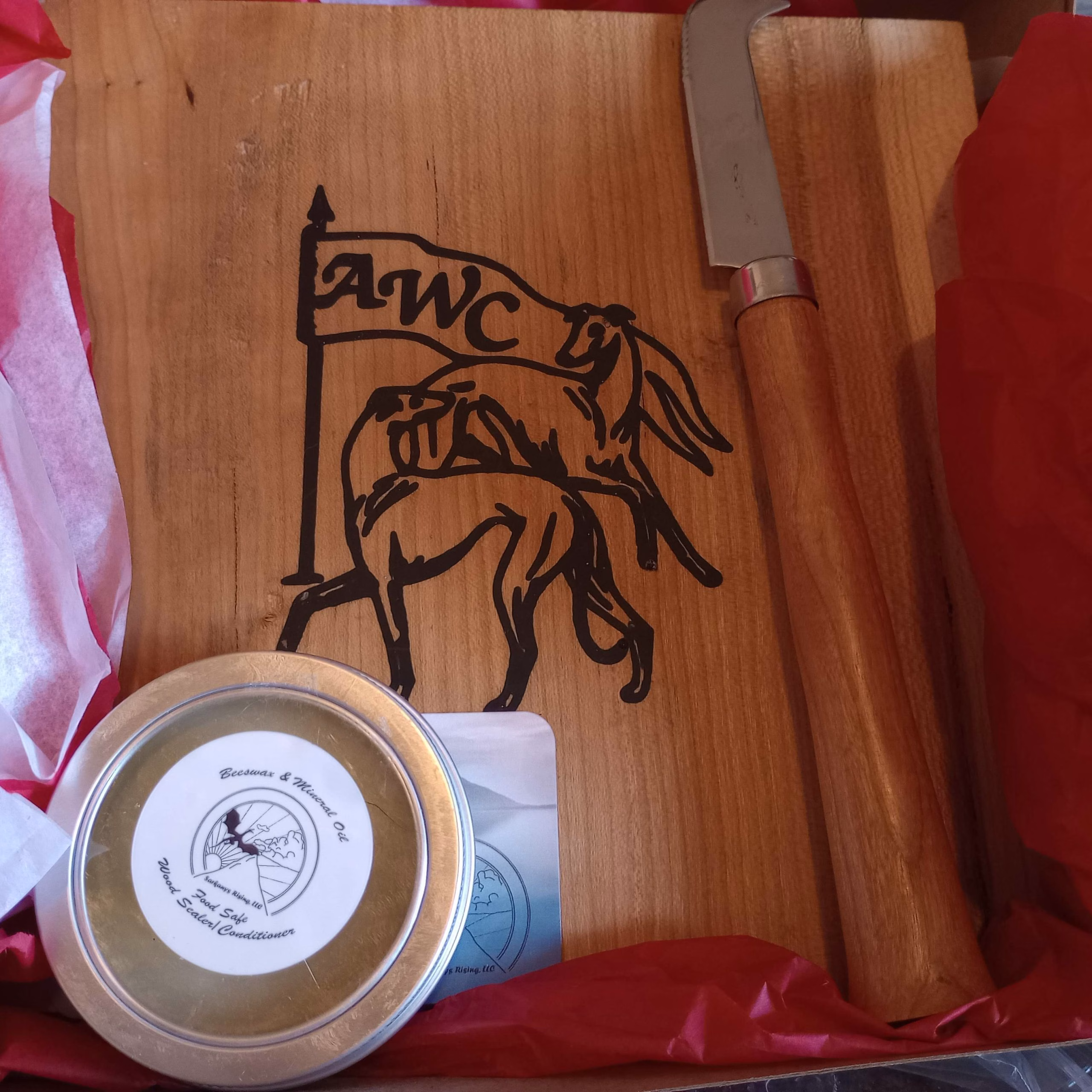 custom handmade cutting board