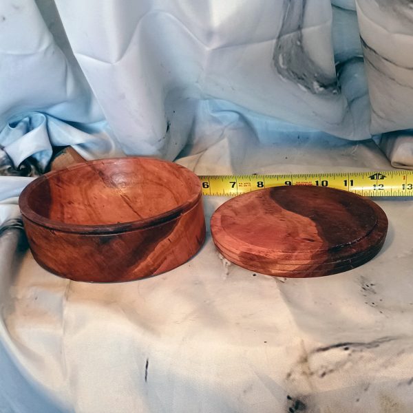 Exquisite Australian Red Gum Burl Bowl - Image 3