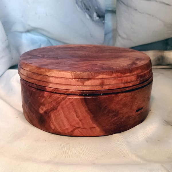 Exquisite Australian Red Gum Burl Bowl - Image 4
