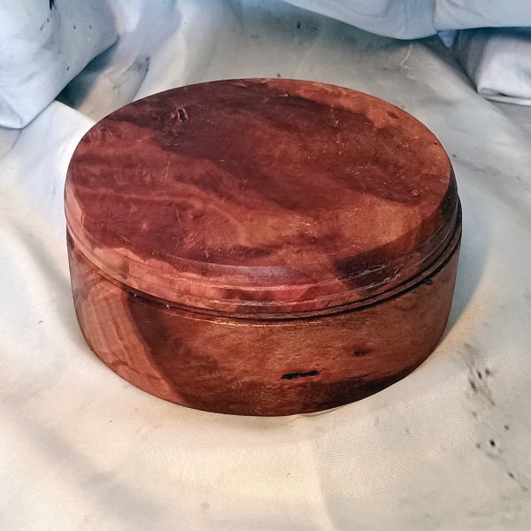 Exquisite Australian Red Gum Burl Bowl - Image 5