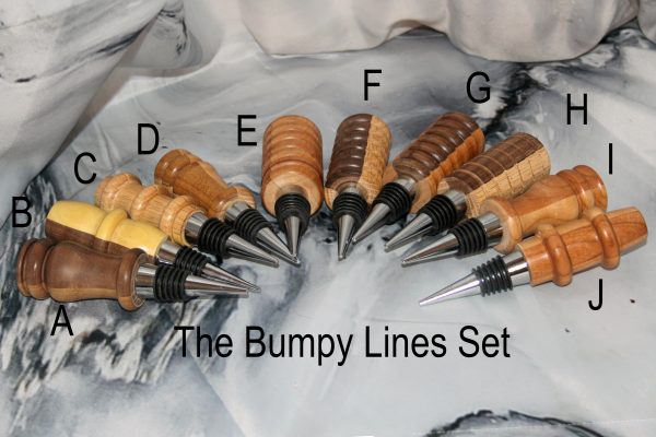 Handcrafted Wooden Bottle Stoppers - Image 2