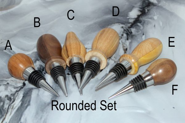 Handcrafted Wooden Bottle Stoppers