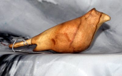 A Flock of Comfort | Hand-Carved Comfort Birds – Tramp Art Style | Folk Art Sculpture