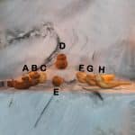 Eight hand carved wooden comfort birds displayed together on a marble surface, showing the range of wood tones and grain patterns available — from pale ash to warm honey brown