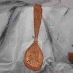 Hand-Carved Wood Cooking Paddles