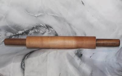 Ball Bearing Rolling Pin – Maple & Walnut