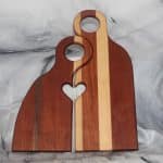Romeo & Juliet Cutting Boards Mixed Woods